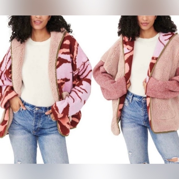 NWT Free People Winter Chill reversible jacket - S & M - Picture 2 of 11